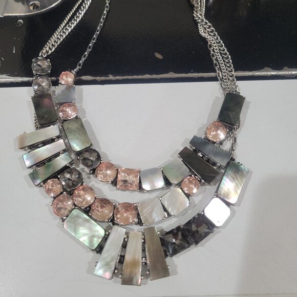 Abalone Necklace & Bracelet Set - Picture 1 of 4